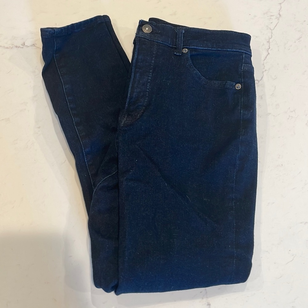 High rise skinny stretch jeans express